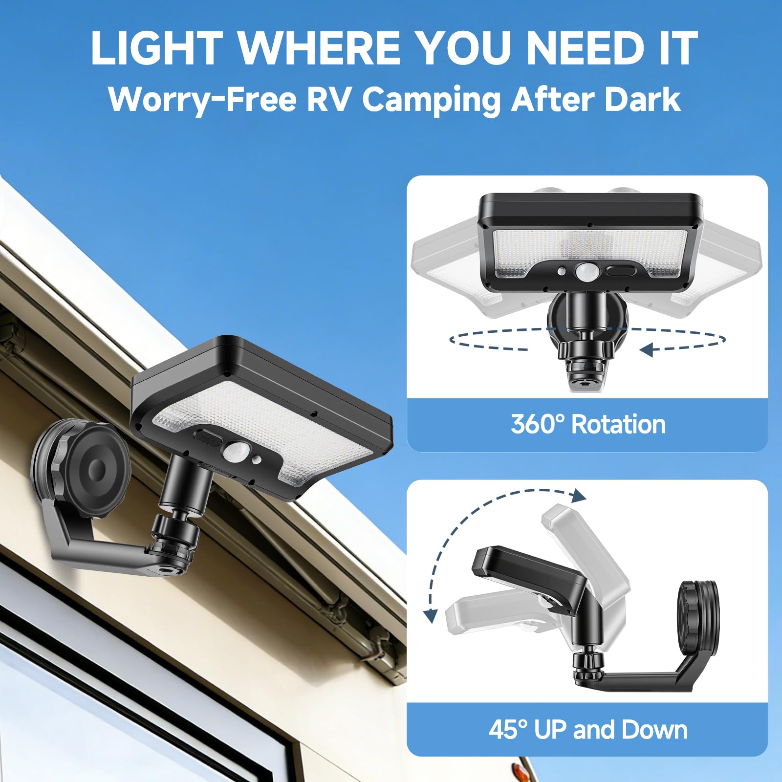 Dual-Charge Magnetic RV Lights — 2 pack · 3 light colors — detail 3